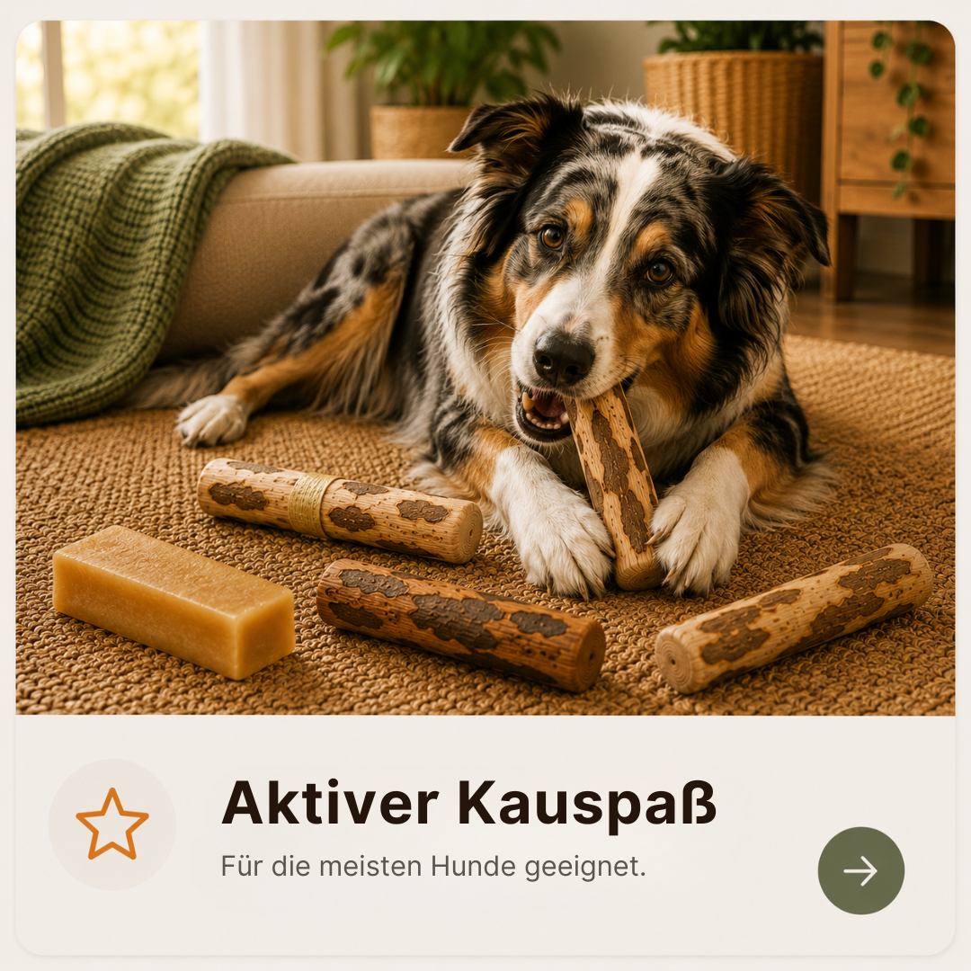 Aktiver Kauspaß