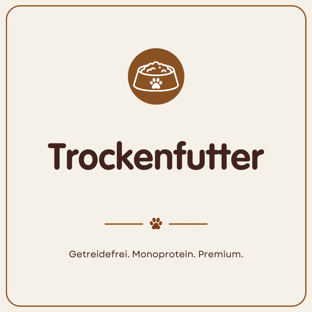 Trockenfutter