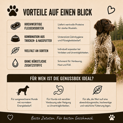 Genussbox Adult - Trocken- & Nassfutter-Hundebedarf-Wildfang-