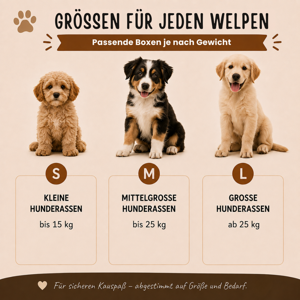 Welpen Paket "Willkommen Fellnase Mini"-Hundebedarf-Wildfang-