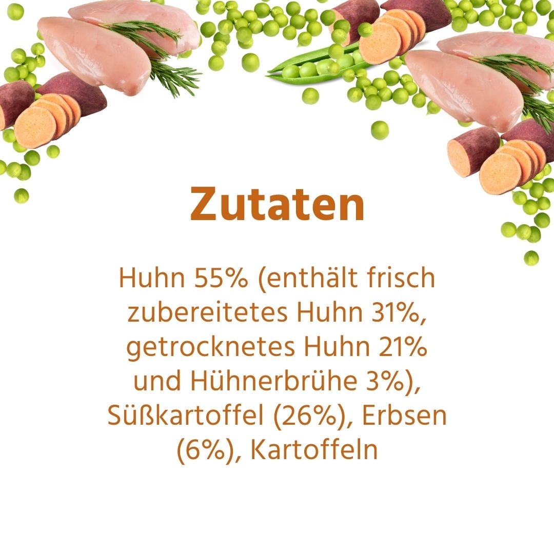 Adult Trockenfutter Sparpack 2 x 2 kg mit Huhn & Kräuter - getreidefrei-Hundefutter-Wildfang-