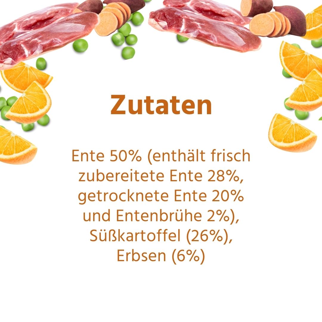 Adult Trockenfutter mit Ente - getreidefrei-Hundefutter-Wildfang-