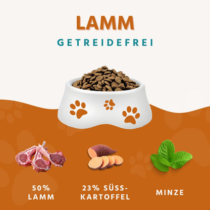 Adult Trockenfutter mit Lamm - getreidefrei-Hundefutter-Wildfang-