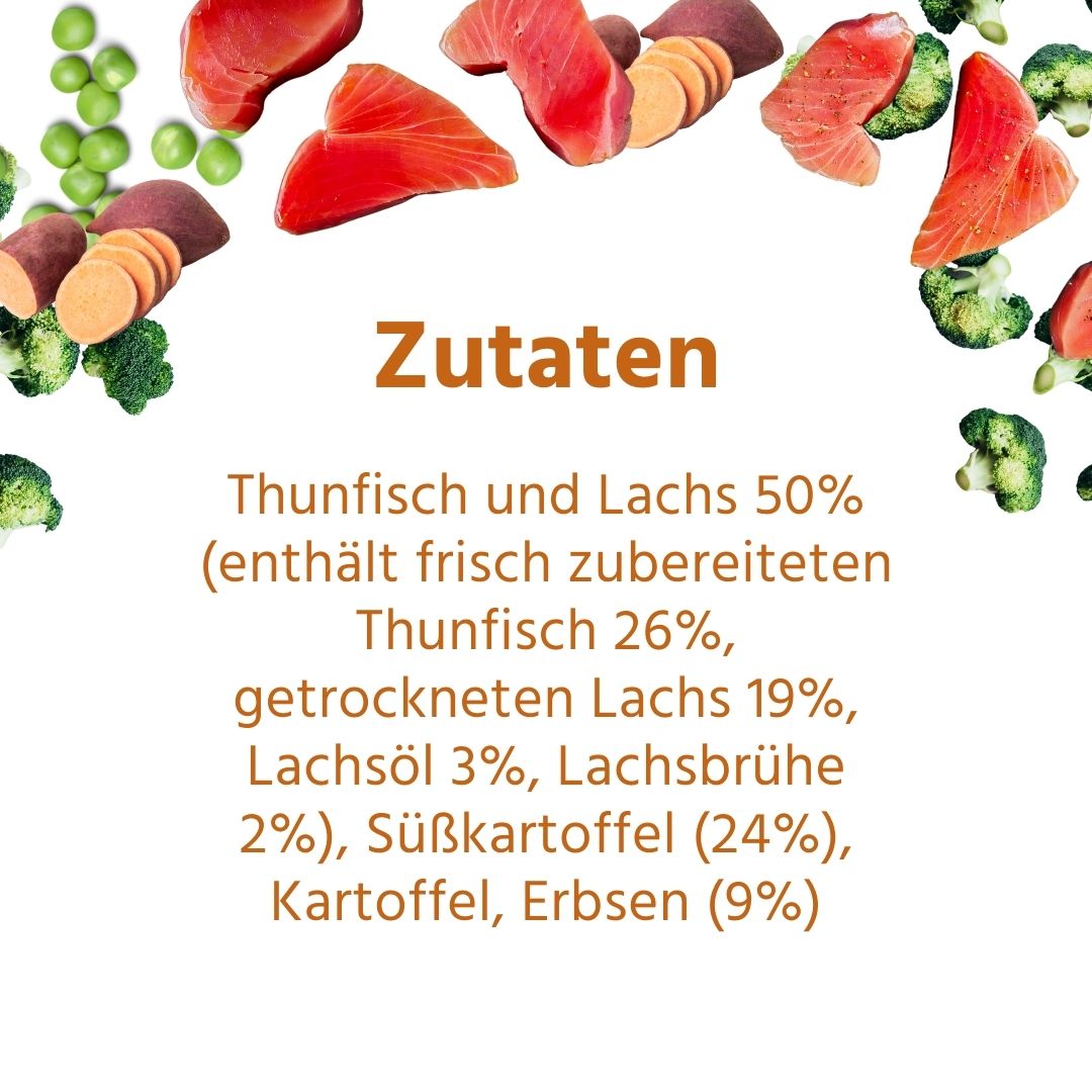 Adult Trockenfutter mit Thunfisch - getreidefrei-Hundefutter-Wildfang-