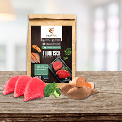 Adult Trockenfutter mit Thunfisch - getreidefrei-Hundefutter-Wildfang-