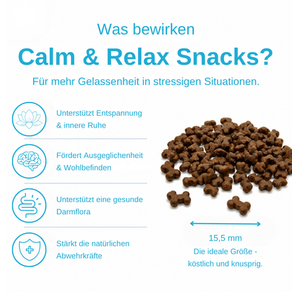 Calm & Relax - Funktionelle Snacks zur Beruhigung - 3er Set-Hundefutter-Wildfang-
