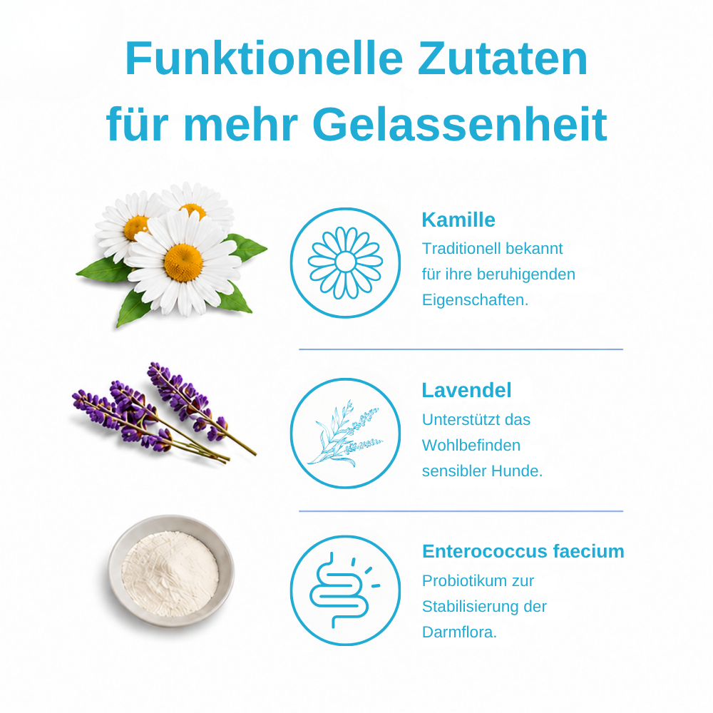 Calm & Relax - Funktionelle Snacks zur Beruhigung-Hundefutter-Wildfang-