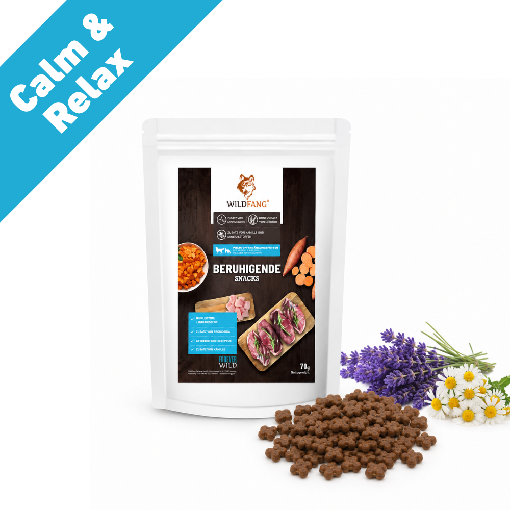 Calm & Relax - Funktionelle Snacks zur Beruhigung-Hundefutter-Wildfang-