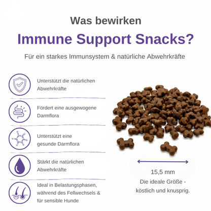 Immune Support Hundesnacks – Funktionale Snacks fürs Immunsystem - 3er Pack-Hundefutter-Wildfang-