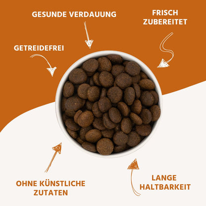 Maxi Adult Trockenfutter mit Lachs und Forelle - ideal für große Hunderassen - getreidefrei-Hundefutter-Wildfang-