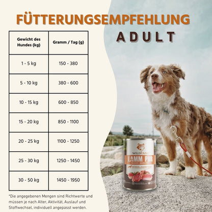 Nassfutter Mix 6 x 800g - BARF Qualität-Hundefutter-Wildfang-
