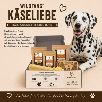Paket "Käseliebe"-Hundefutter-Wildfang-