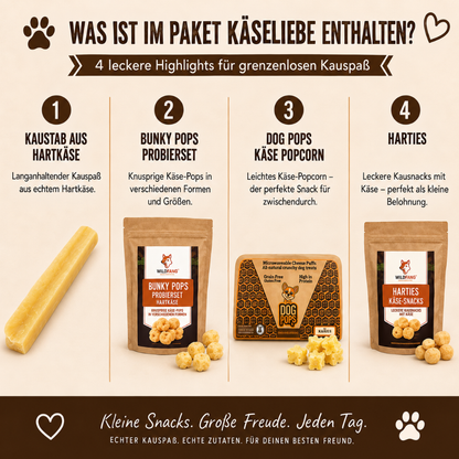Paket "Käseliebe"-Hundefutter-Wildfang-