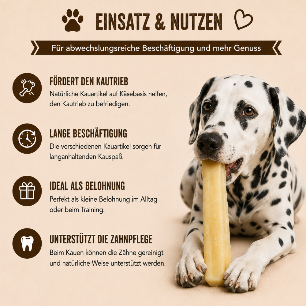 Paket "Käseliebe"-Hundefutter-Wildfang-