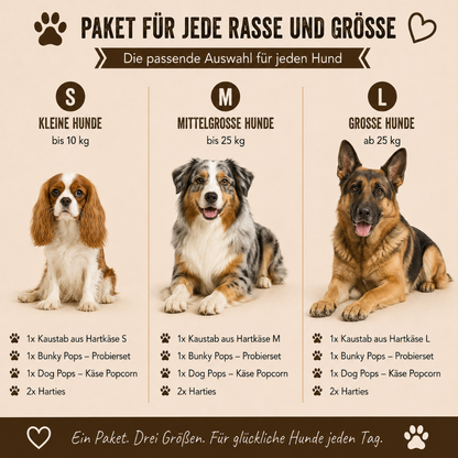 Paket "Käseliebe"-Hundefutter-Wildfang-