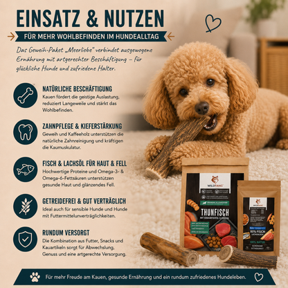 Paket "Meerliebe"-Hundefutter-Wildfang-