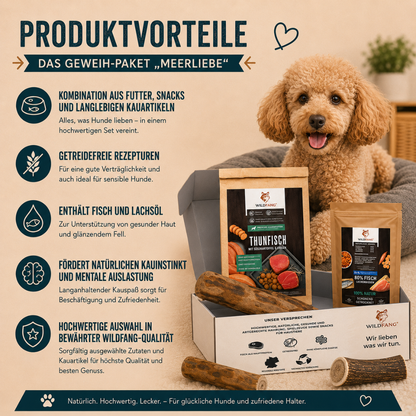 Paket "Meerliebe"-Hundefutter-Wildfang-