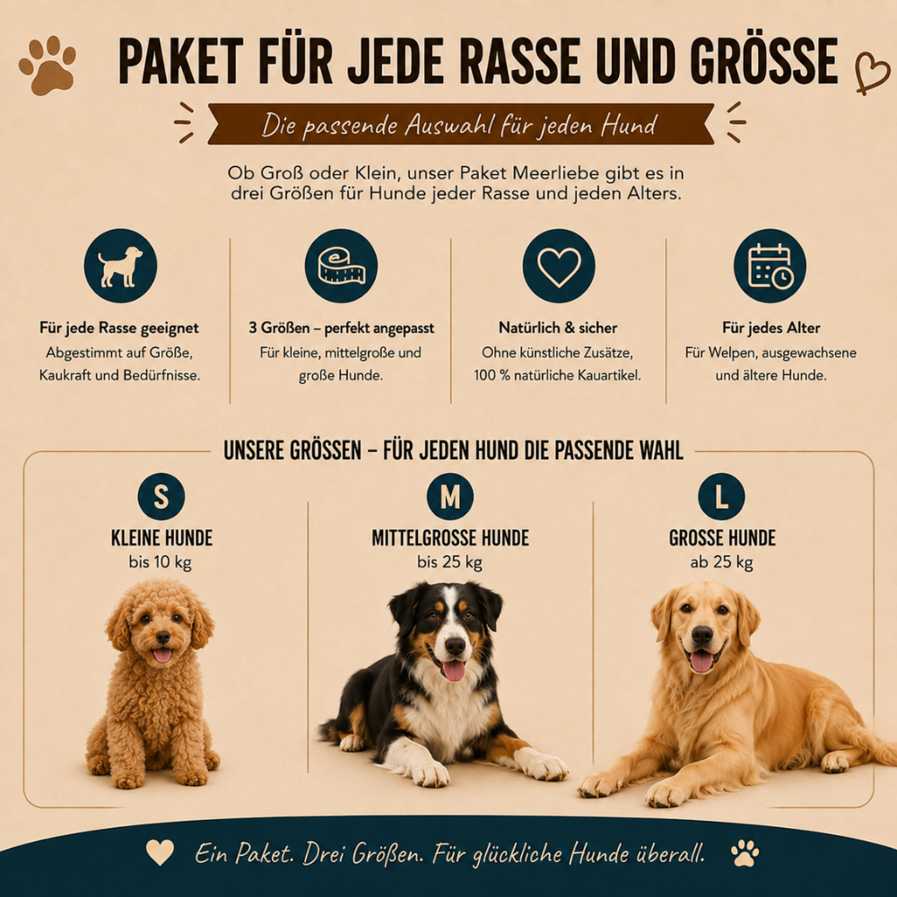 Paket "Meerliebe"-Hundefutter-Wildfang-