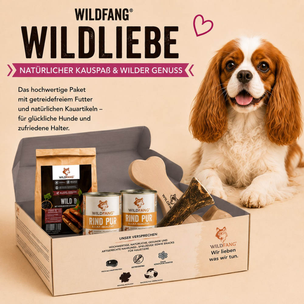 Paket "Wildliebe"-Hundefutter-Wildfang-