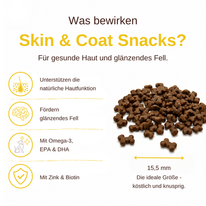 Skin & Coat – Funktionelle Snacks für Haut & Fell-Hundefutter-Wildfang-
