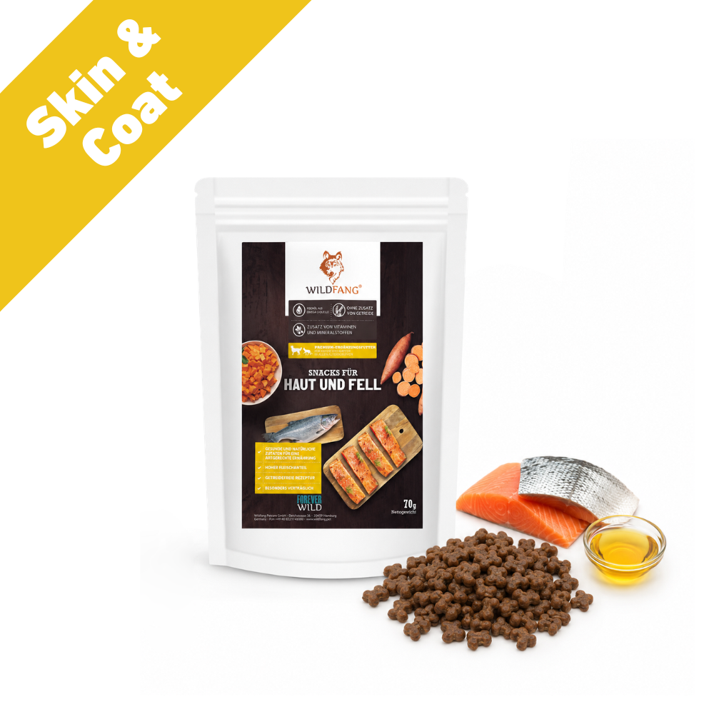 Skin & Coat – Funktionelle Snacks für Haut & Fell-Hundefutter-Wildfang-