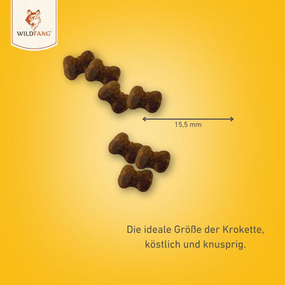 Snacks für Haut und Fell - getreidefrei - 3er Set-Hundefutter-Wildfang-