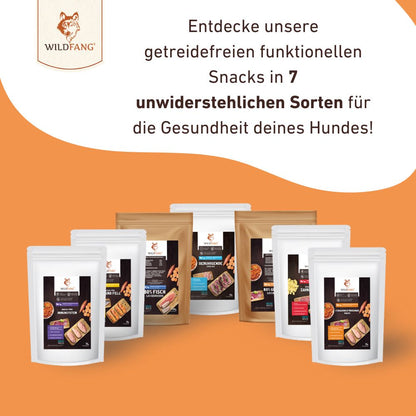 Snacks mit 80% Geflügel - getreidefrei-Hundefutter-Wildfang-