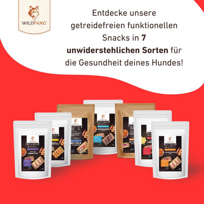 Zahnpflege Snacks - getreidefrei - 3er Set-Hundefutter-Wildfang-