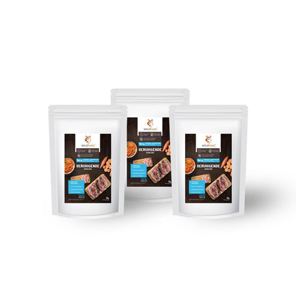 Beruhigende Snacks für Hunde mit Ente & Huhn - getreidefrei - 3er Set-Hundefutter-Wildfang-
