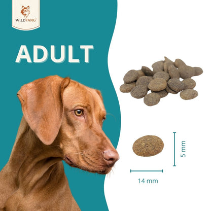 Adult Trockenfutter mit Wild - getreidefrei-Hundespielzeug-Wildfang-