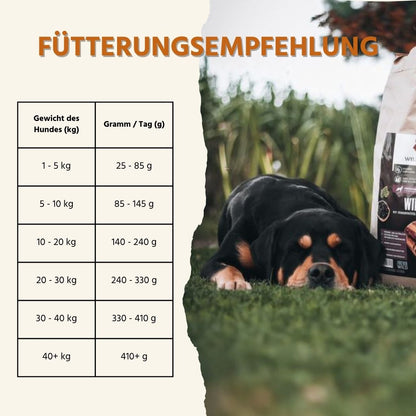 Adult Trockenfutter mit Wild - getreidefrei-Hundespielzeug-Wildfang-