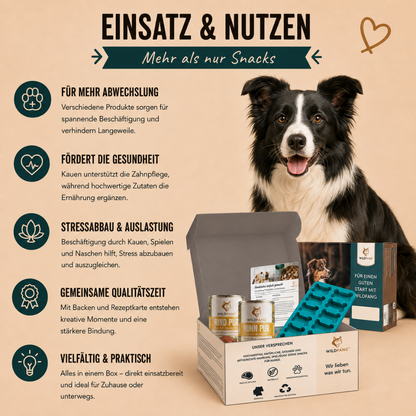 Backset für Hundekekse-Hundespielzeug-Wildfang-