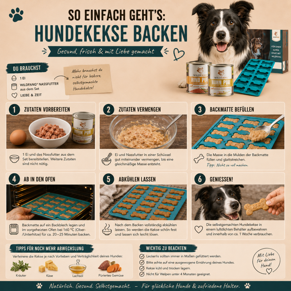 Backset für Hundekekse-Hundespielzeug-Wildfang-
