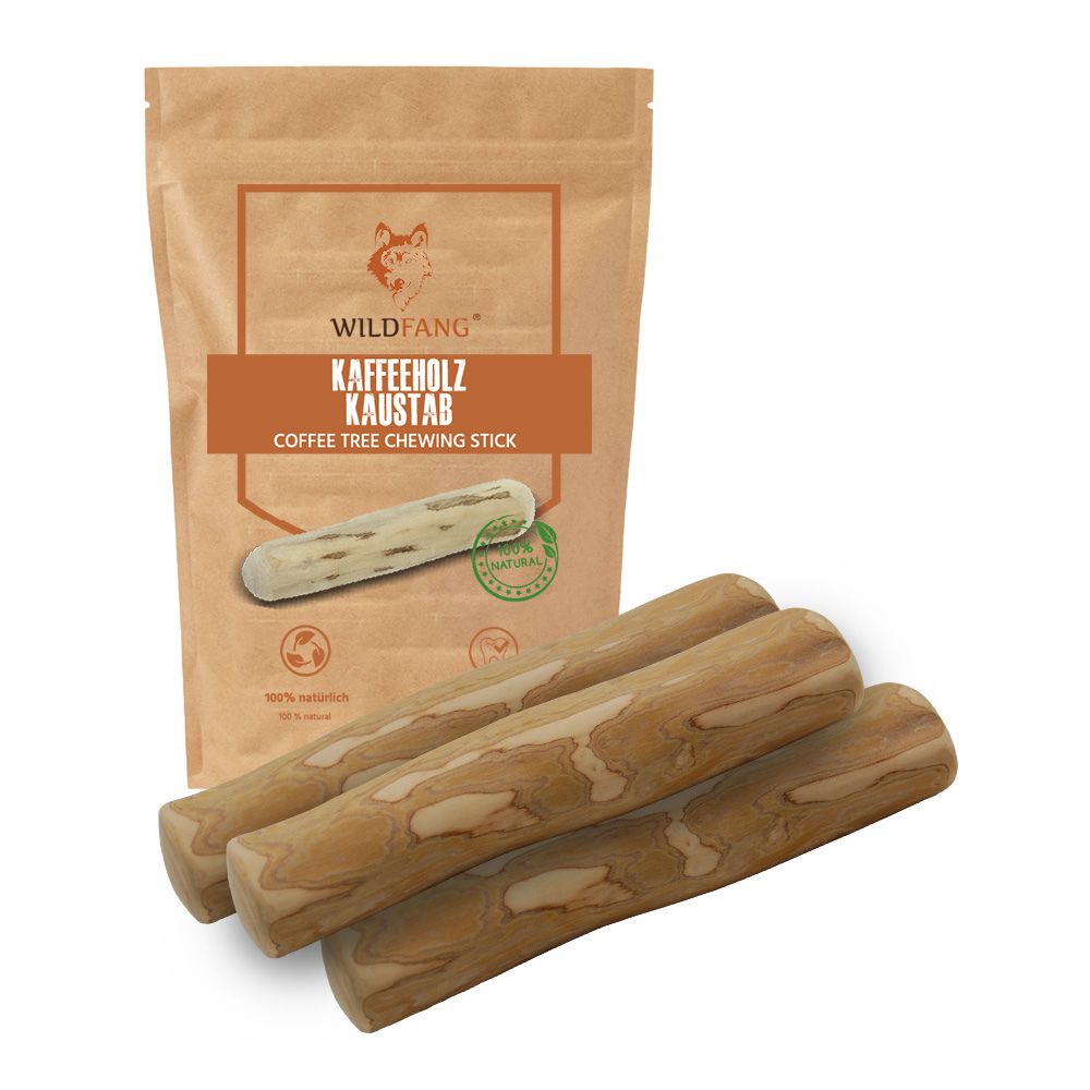 Kaffeeholz Kaustab-Hundespielzeug-Wildfang-XS-3er Set-