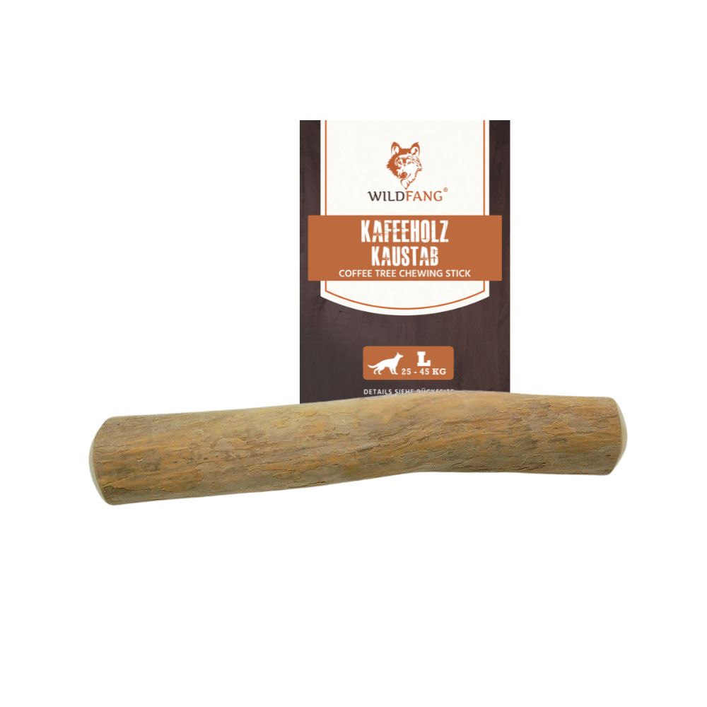 Kaffeeholz Kaustab-Hundespielzeug-Wildfang-L-1er Set-
