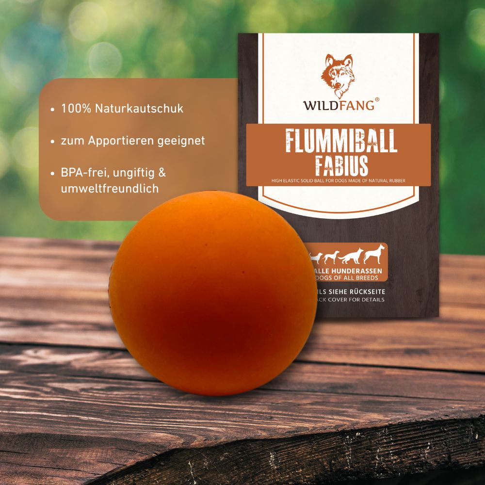 Flummiball "Fabius"-Hundespielzeug-Wildfang-