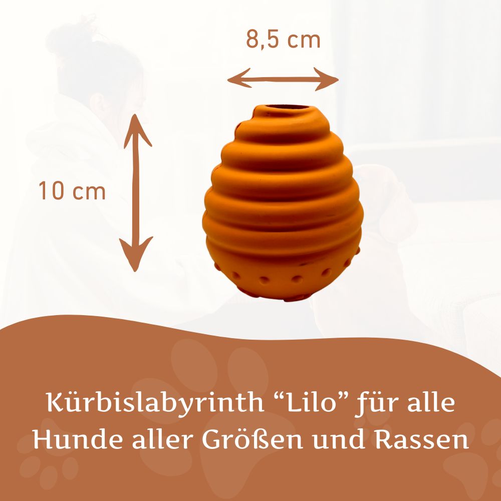 Kürbislabyrinth "Lilo"-Hundespielzeug-Wildfang-