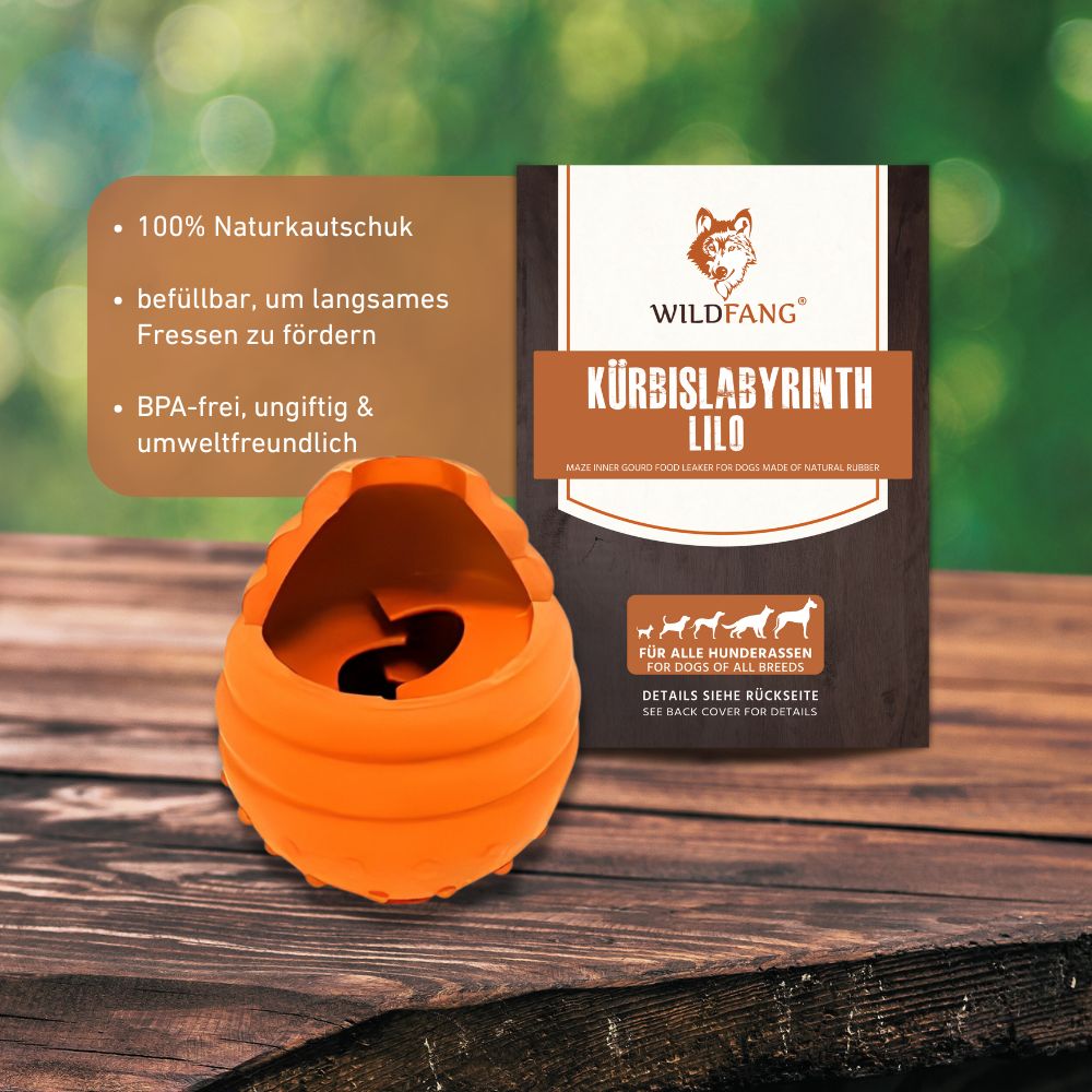 Kürbislabyrinth "Lilo"-Hundespielzeug-Wildfang-
