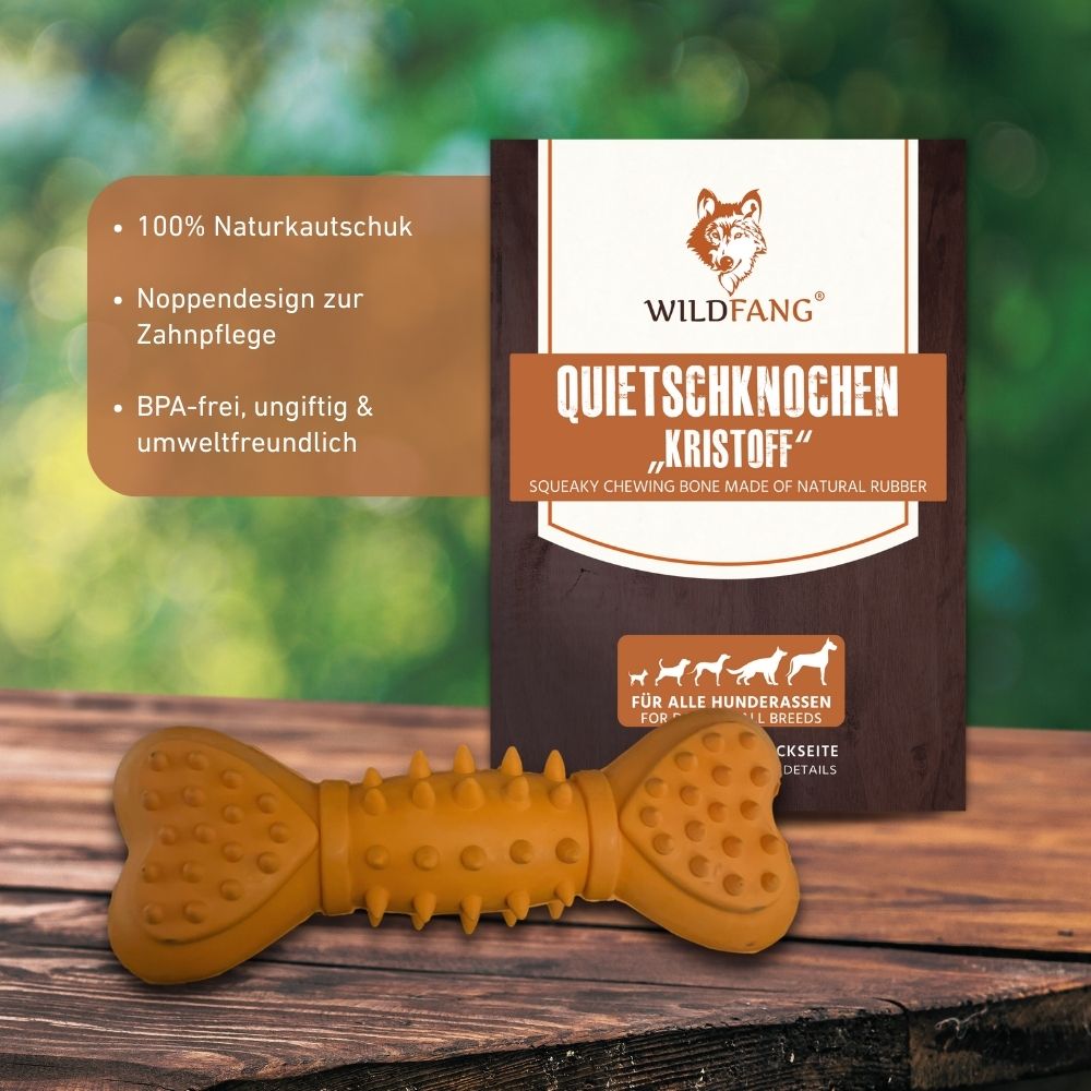 Quietschknochen "Kristoff"-Hundespielzeug-Wildfang-