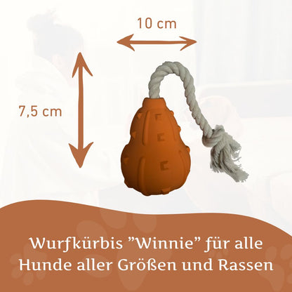 Wurfkürbis "Winnie"-Hundespielzeug-Wildfang-