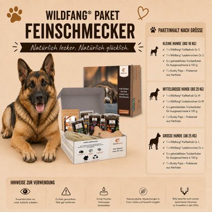 Paket "Feinschmecker"-Hundespielzeug-Wildfang-