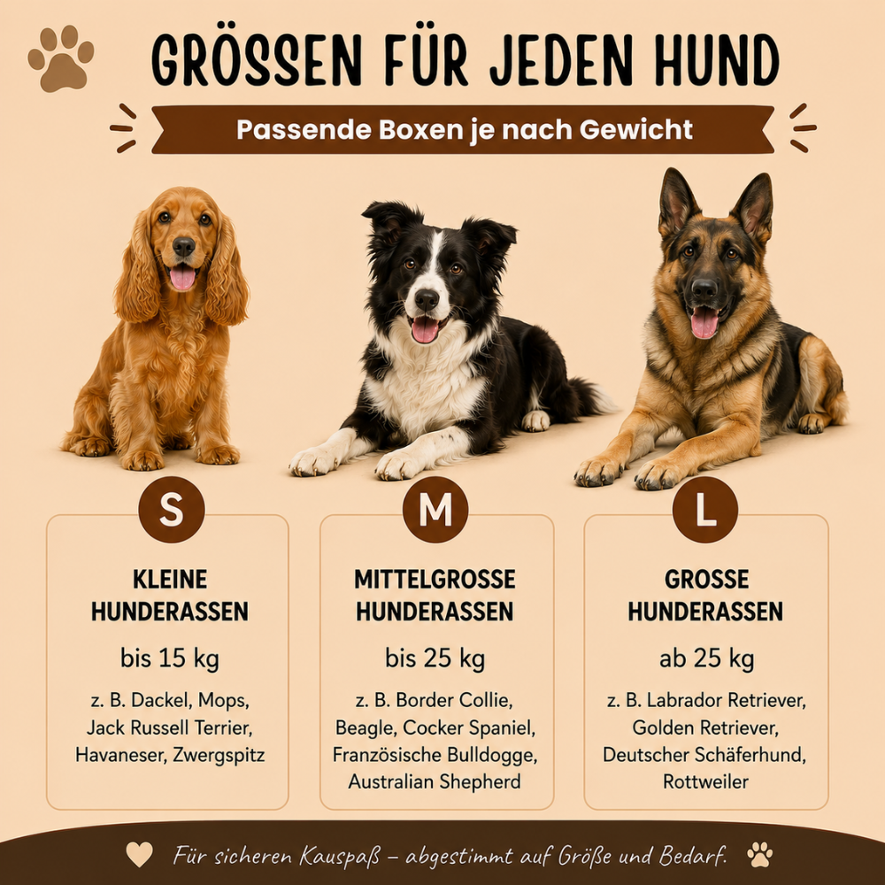 Paket "Feinschmecker"-Hundespielzeug-Wildfang-