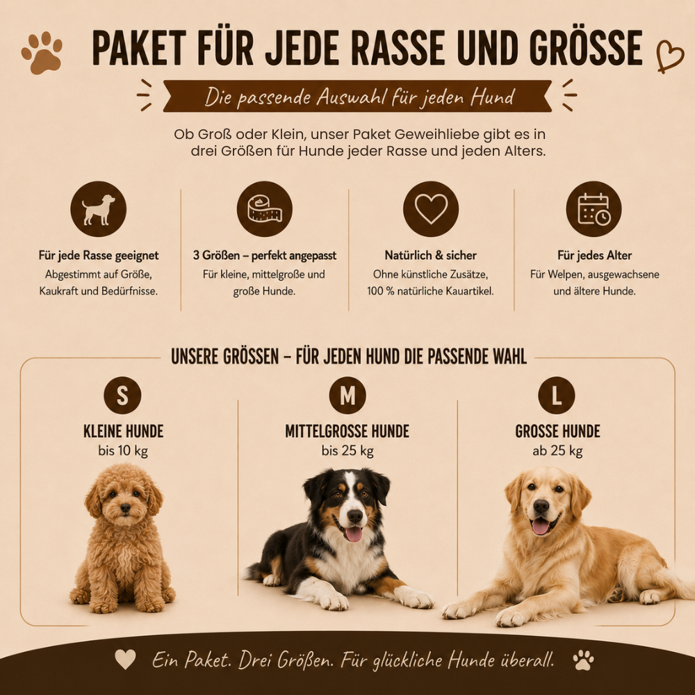 Paket "Geweihliebe"-Hundespielzeug-Wildfang-