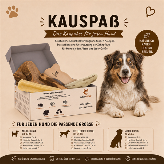 Paket "Kauspaß"-Hundespielzeug-Wildfang-