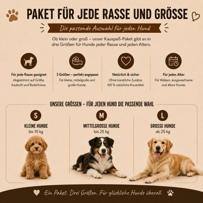 Paket "Kauspaß"-Hundespielzeug-Wildfang-