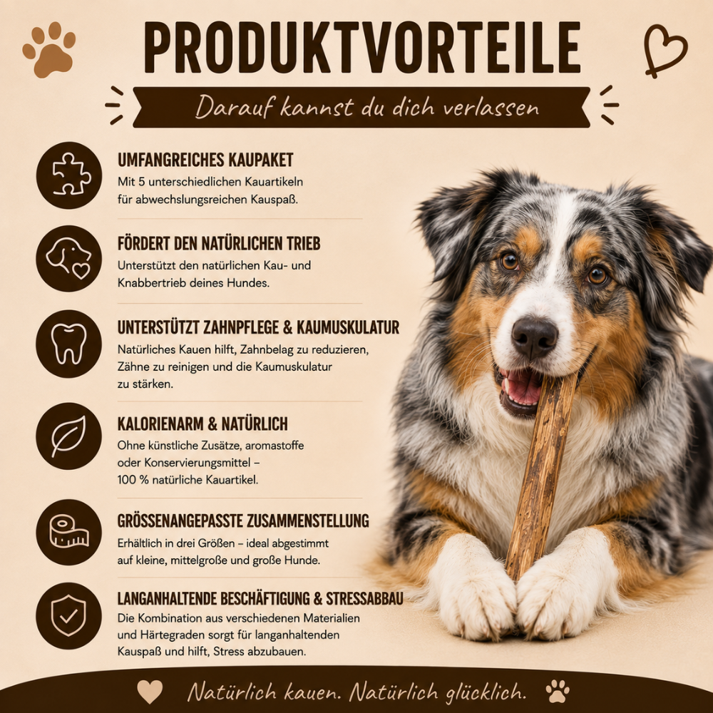 Paket "Kauspaß"-Hundespielzeug-Wildfang-