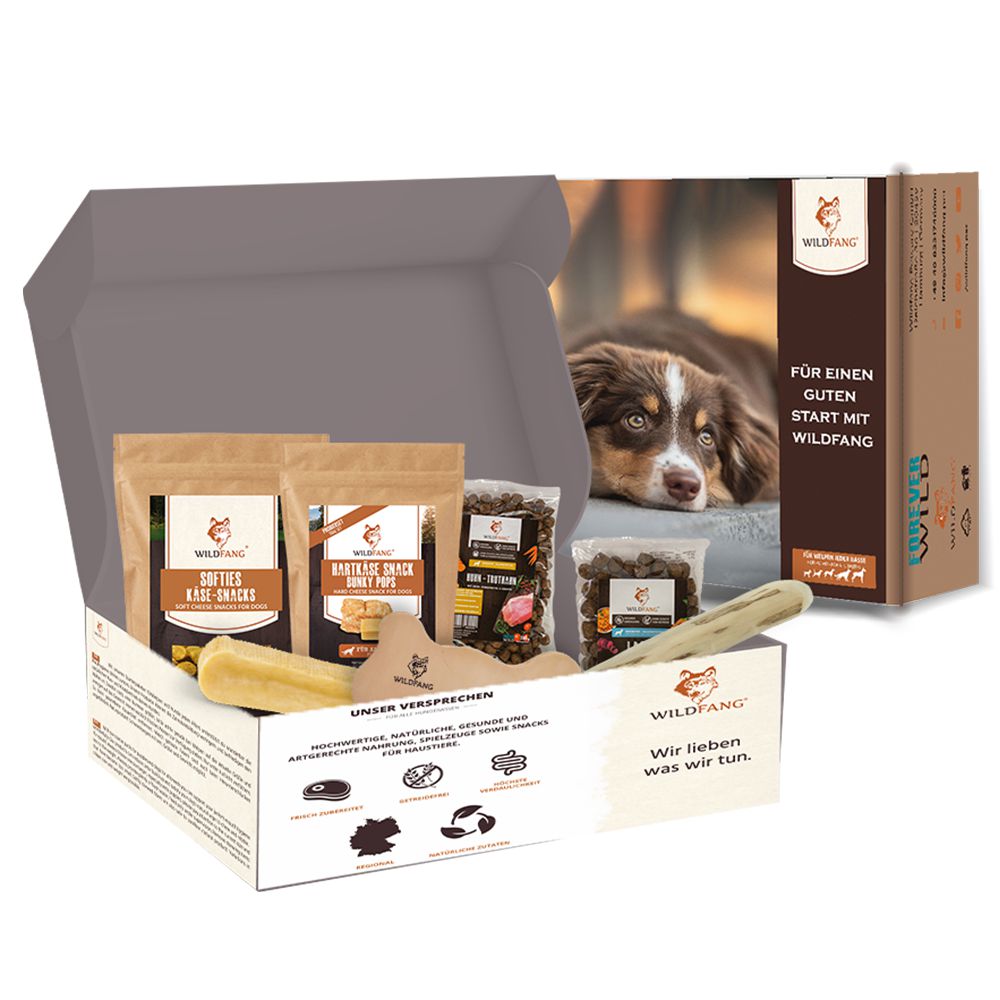 Welpen Paket "Willkommen Fellnase Mini"-Hundebedarf-Wildfang-