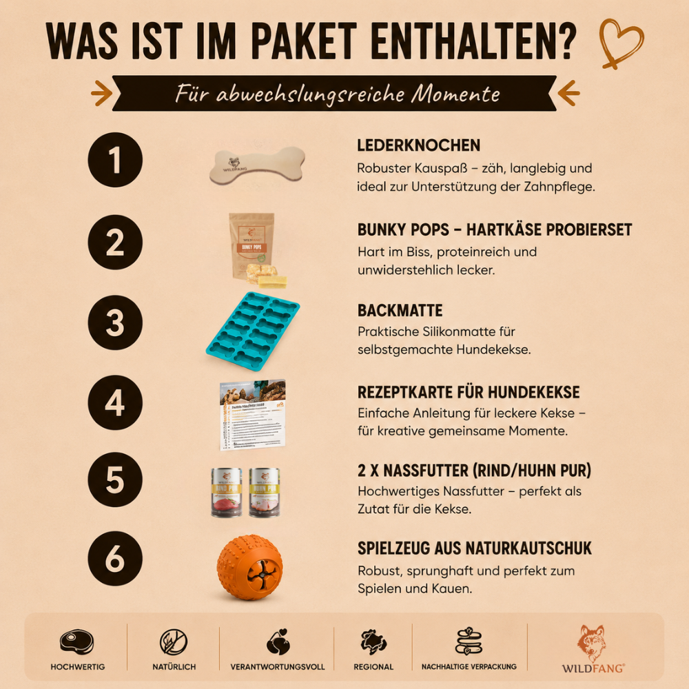 Paket "Zauberbox"-Hundespielzeug-Wildfang-