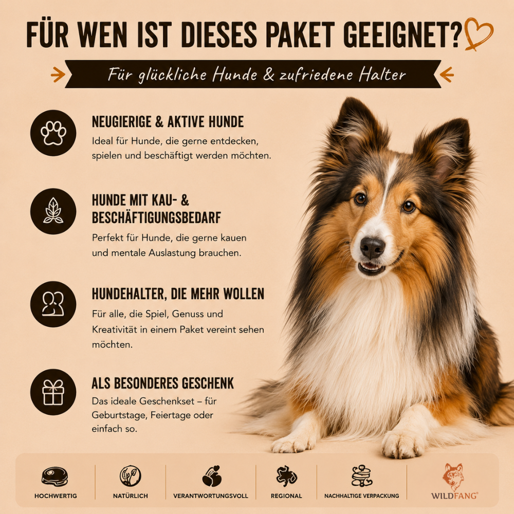 Paket "Zauberbox"-Hundespielzeug-Wildfang-