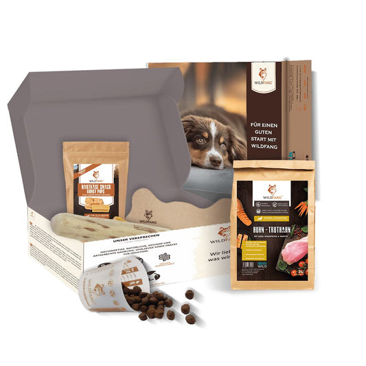 Welpen Paket "Willkommen Fellnase"-Hundefutter-Wildfang-